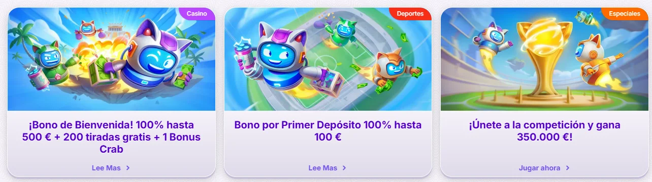 Bono de bienvenida 